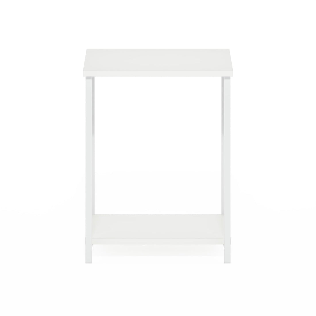 Furinno Simplistic Set of 2 End Table, Espresso/Black