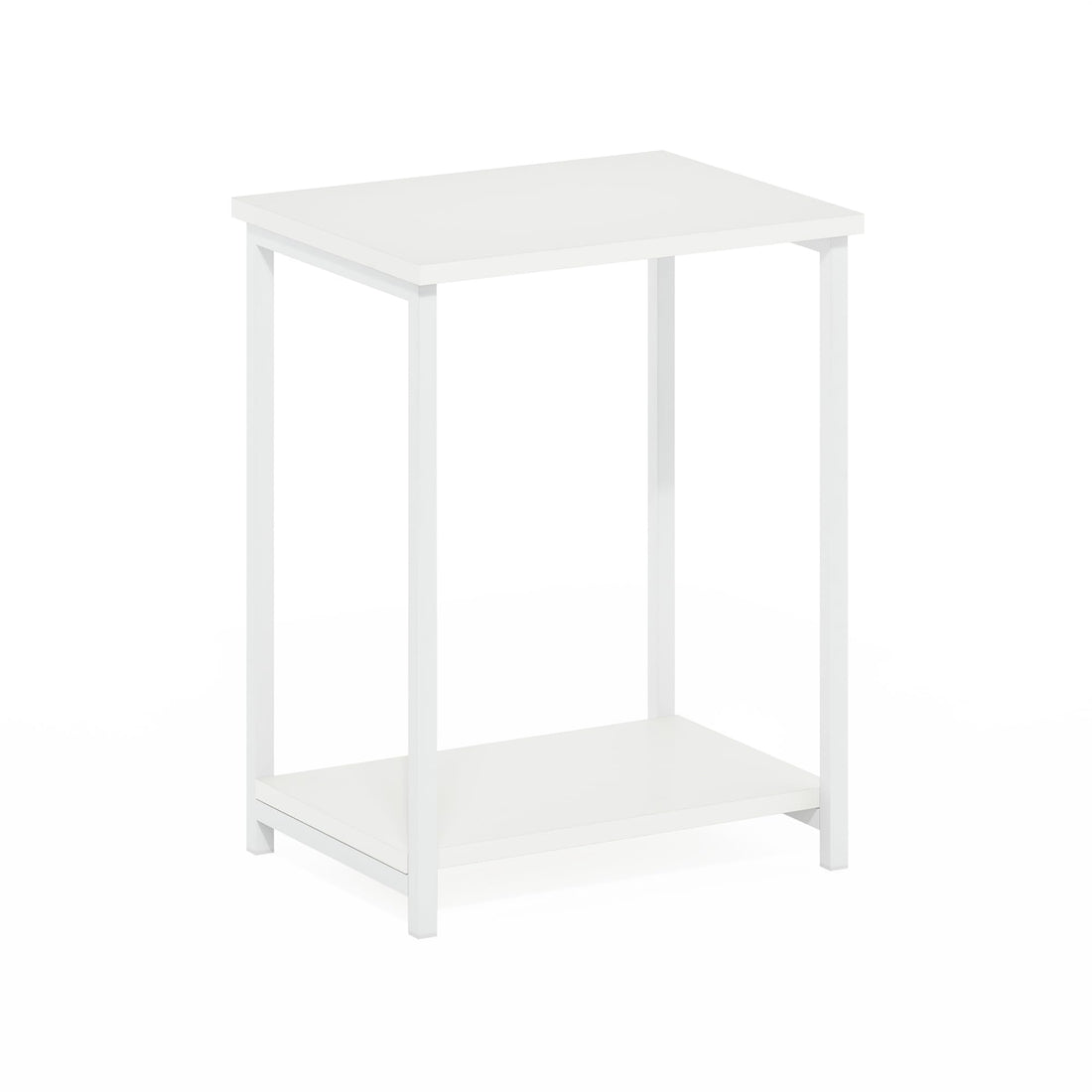 Furinno Simplistic Set of 2 End Table, Espresso/Black
