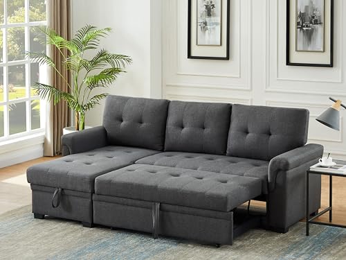 Lucca Sleeper Sofa with Storage
