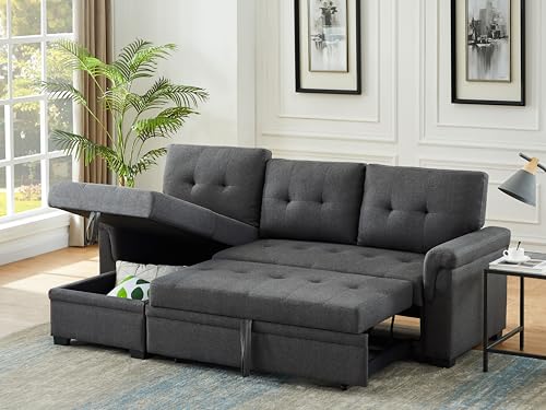 Lucca Sleeper Sofa with Storage