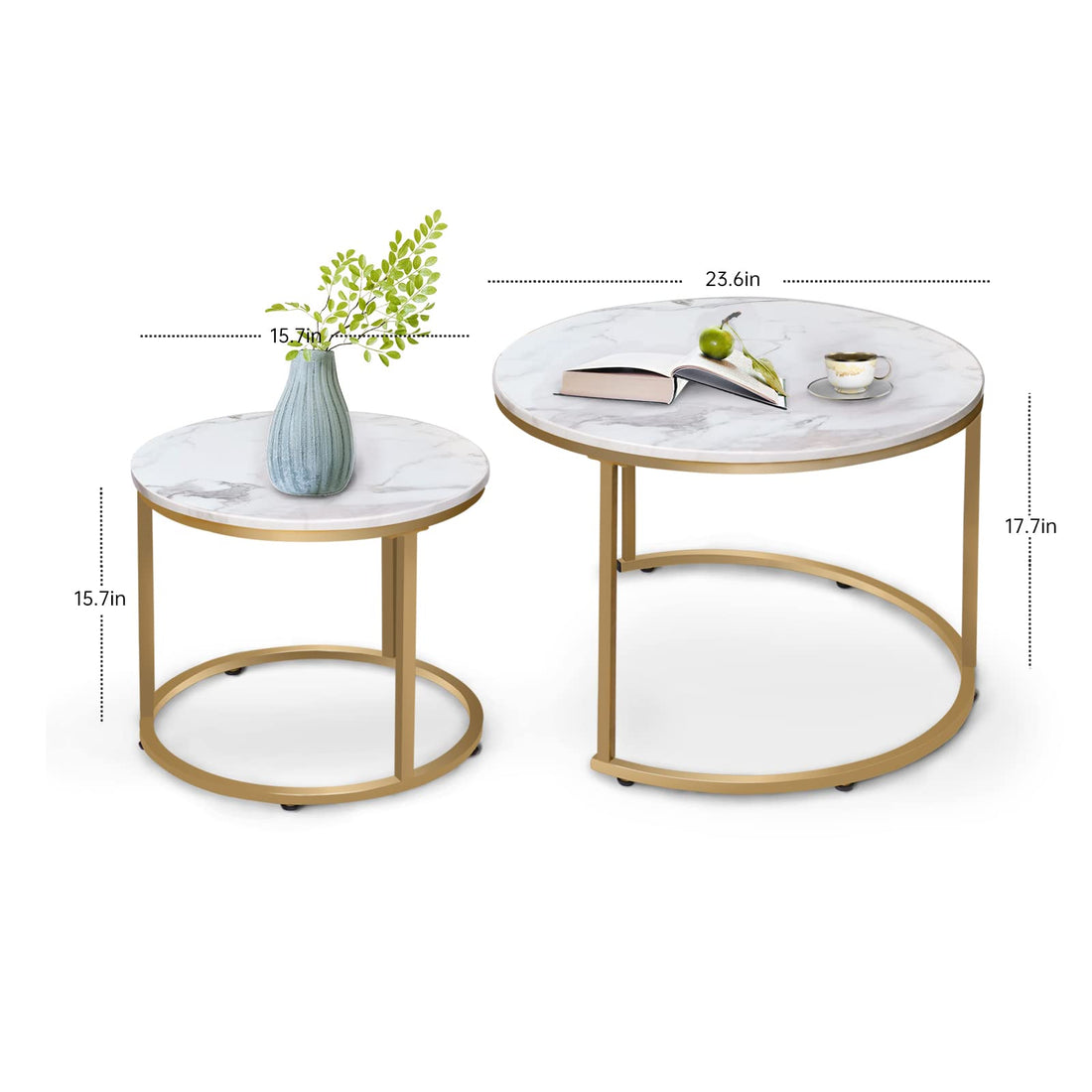 Aboxoo Nesting Tables Set