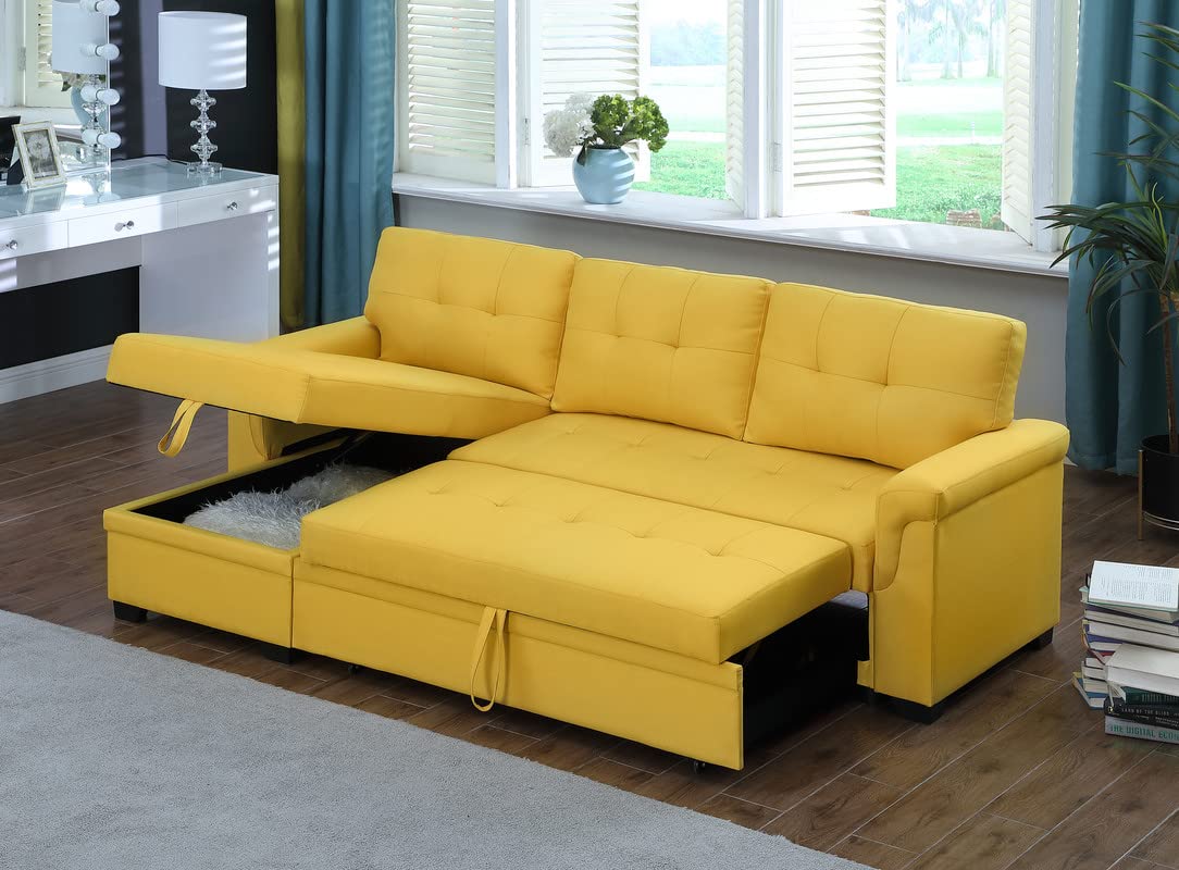 Lucca Sleeper Sofa with Storage