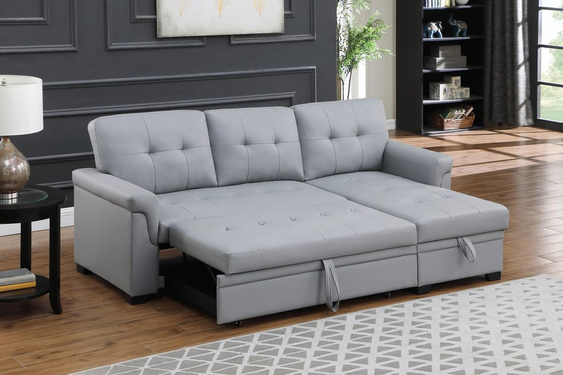 Lucca Sleeper Sofa with Storage