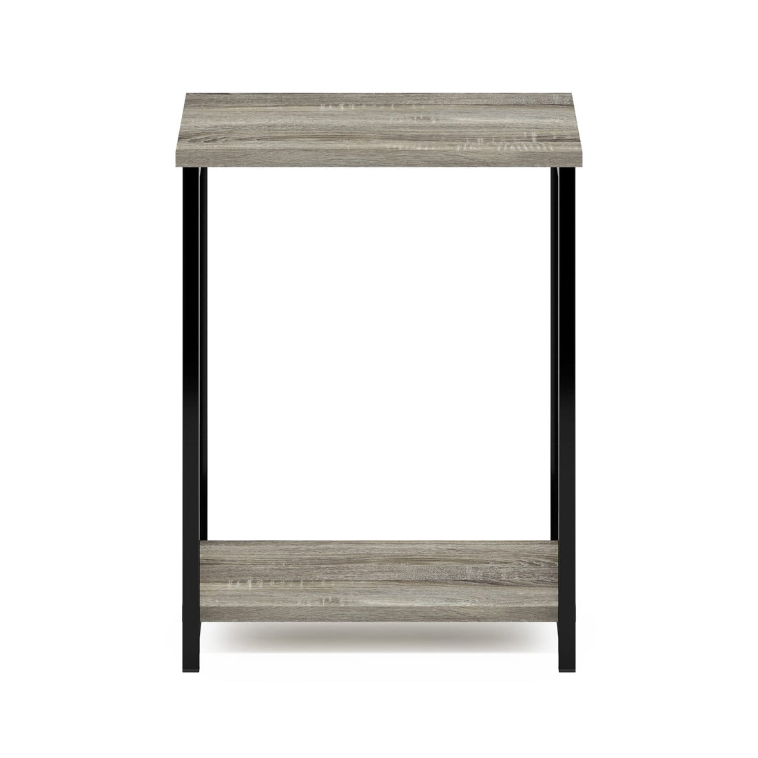 Furinno Simplistic Set of 2 End Table, Espresso/Black