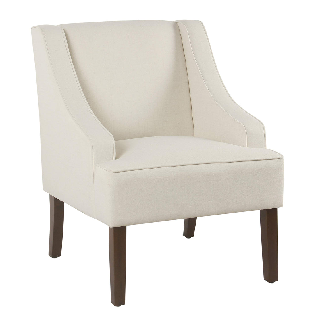 HomePop Swoop Arm Living-Room-Chairs, Velvet Teal