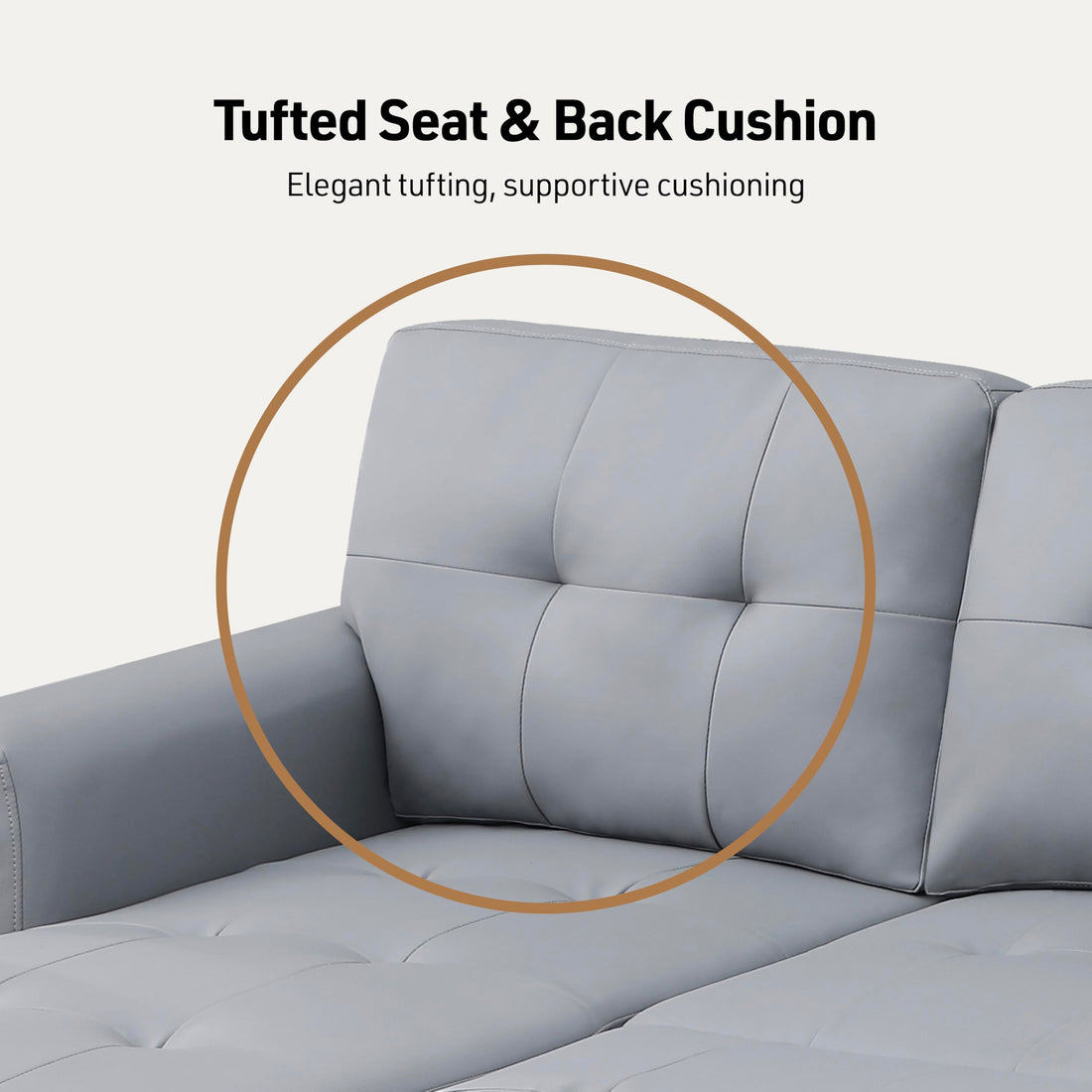 Lucca Sleeper Sofa with Storage