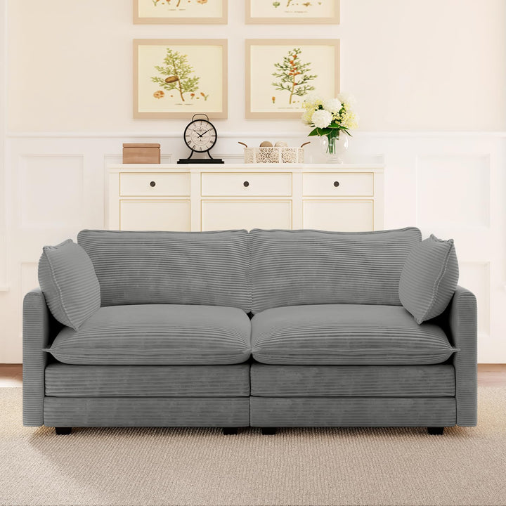 ROWHY Modular Sectional Sofa – Beige