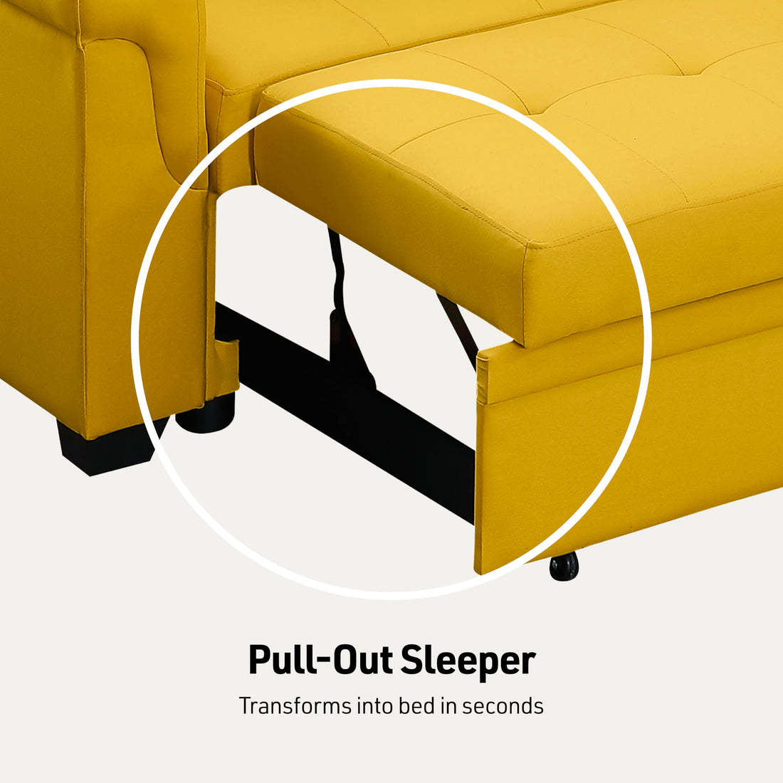 Lucca Sleeper Sofa with Storage