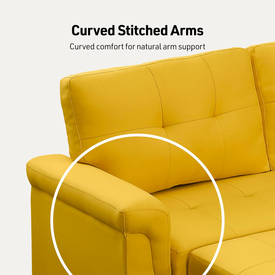 Lucca Sleeper Sofa with Storage