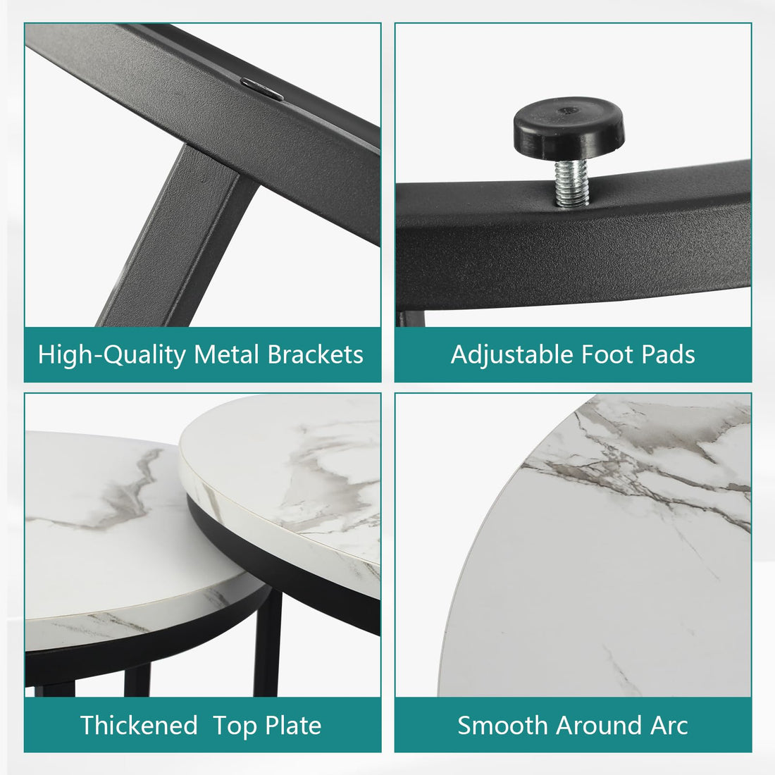 Smuxee Nesting Coffee Tables Set