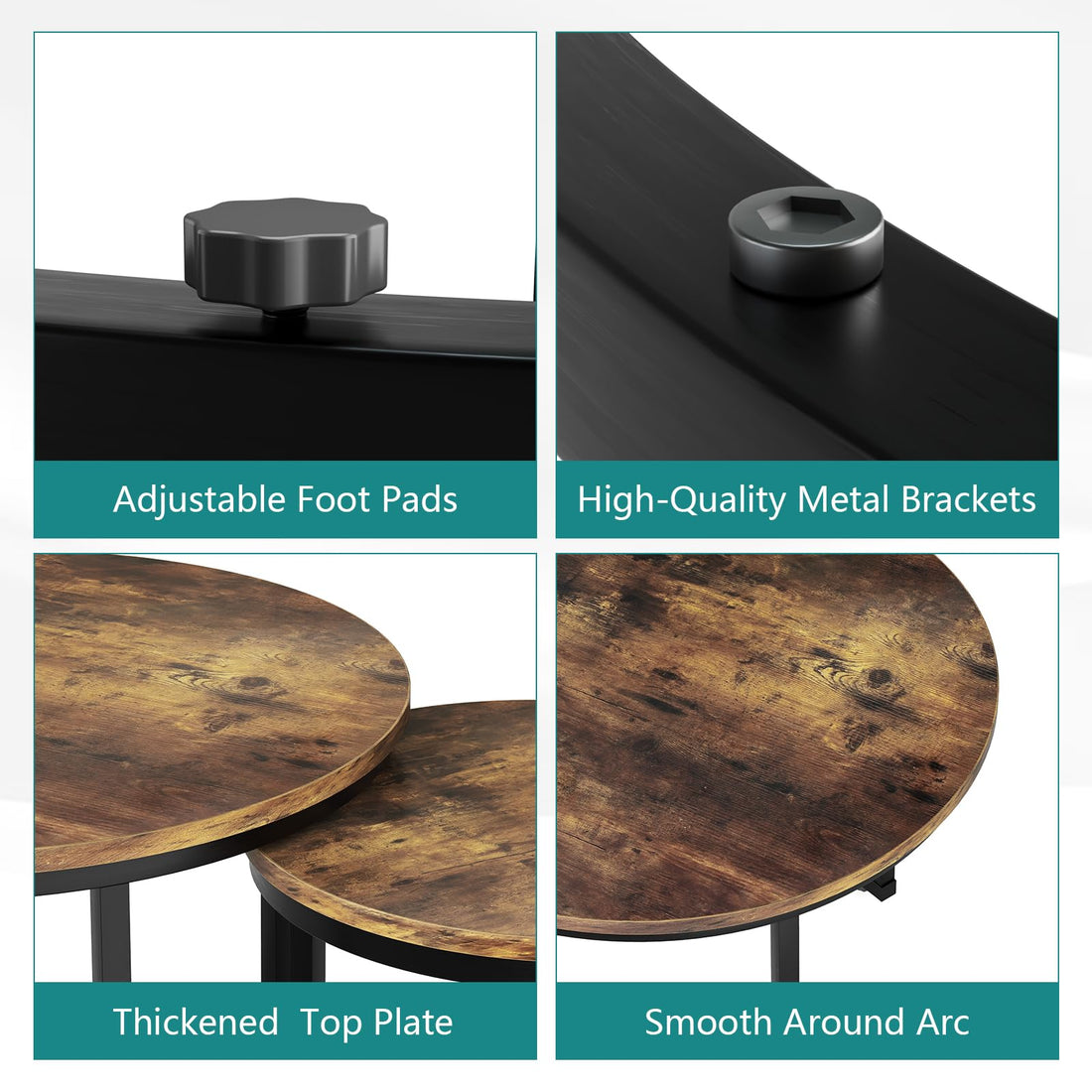 Smuxee Nesting Coffee Tables Set