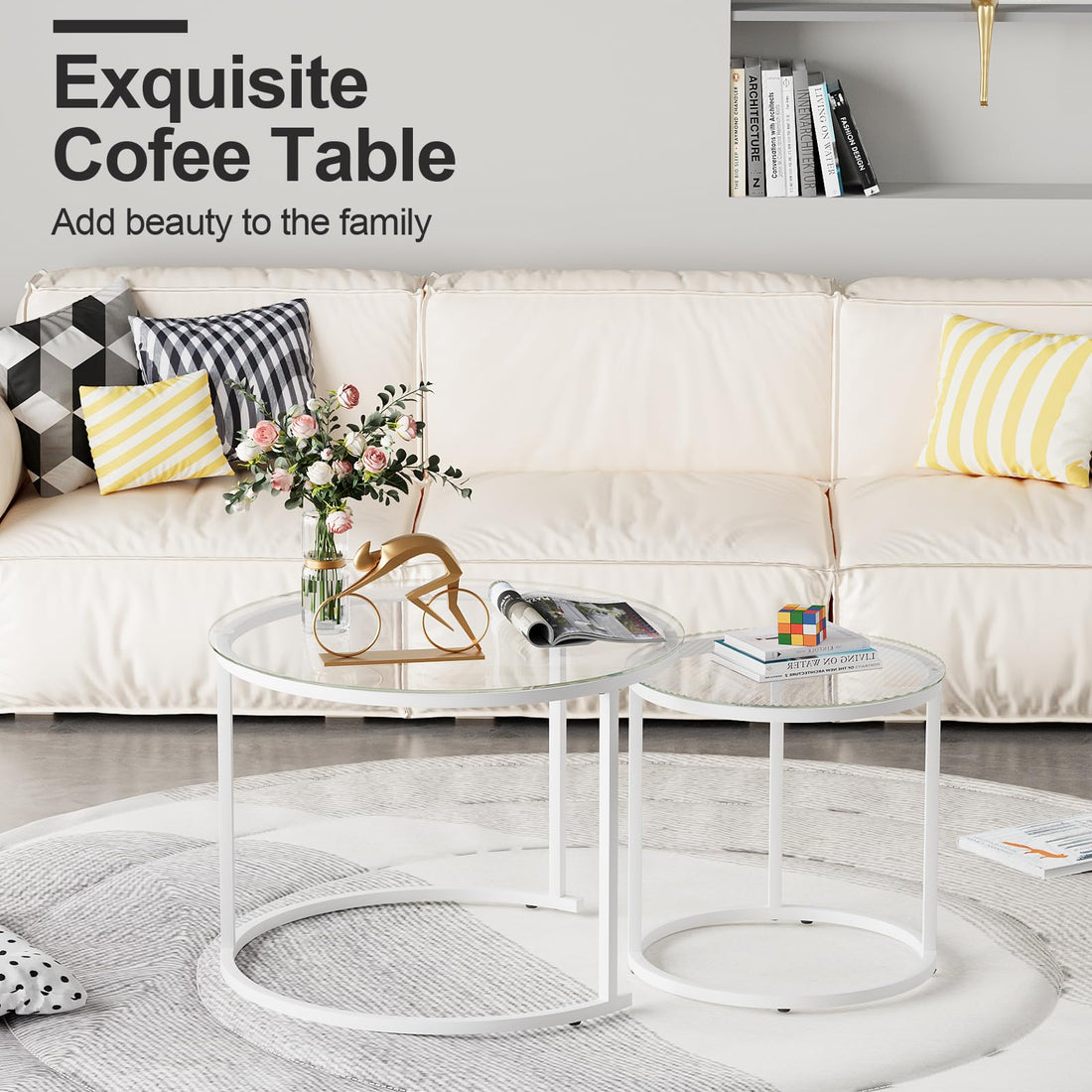 Aboxoo Nesting Tables Set