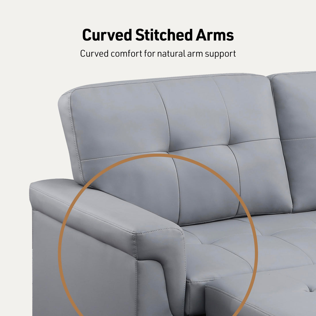 Lucca Sleeper Sofa with Storage