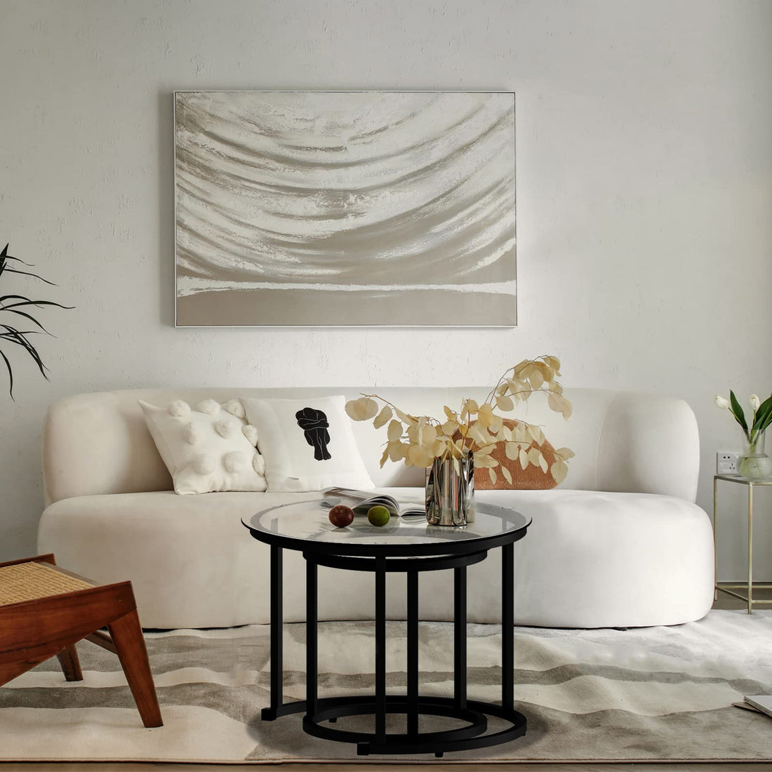Aboxoo Nesting Tables Set