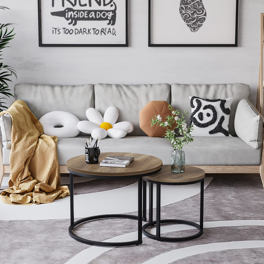 Smuxee Nesting Coffee Tables Set