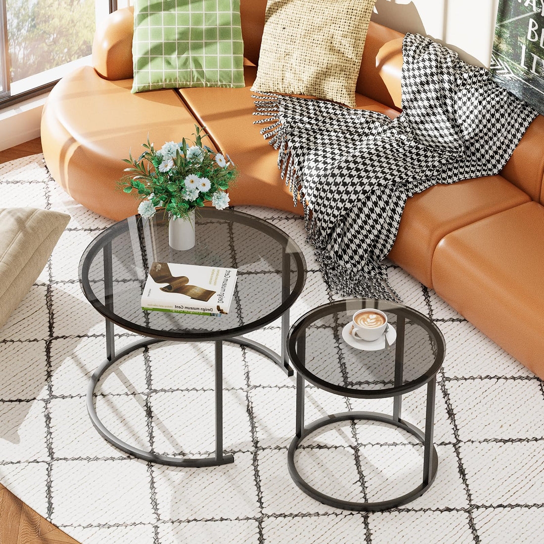 Aboxoo Nesting Tables Set