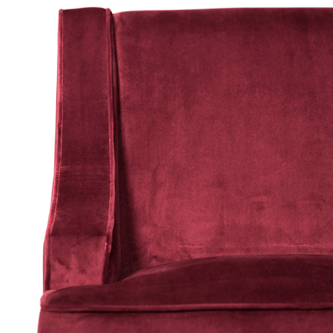 HomePop Swoop Arm Living-Room-Chairs, Velvet Teal