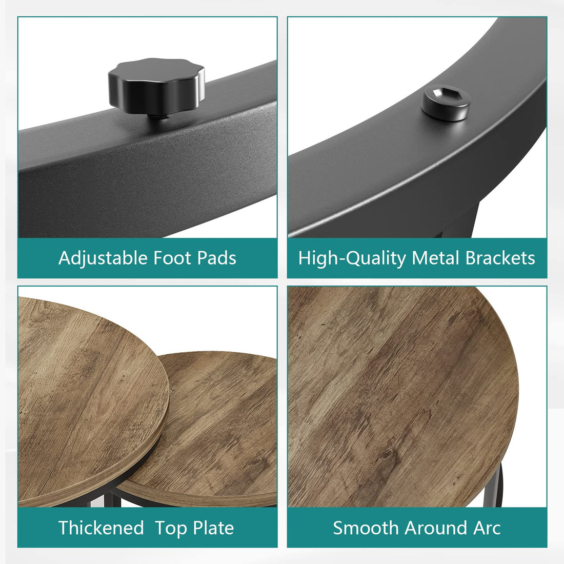 Smuxee Nesting Coffee Tables Set