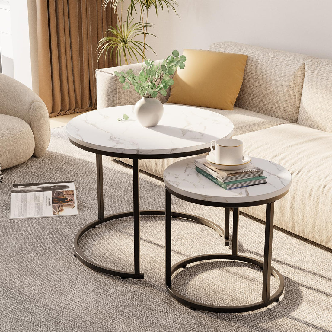 Aboxoo Nesting Tables Set