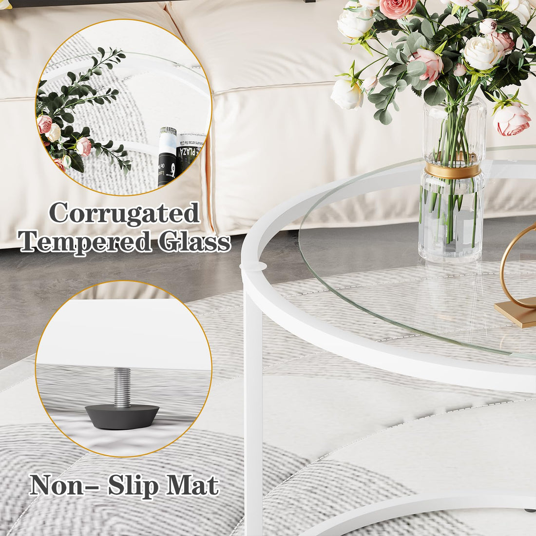 Aboxoo Nesting Tables Set