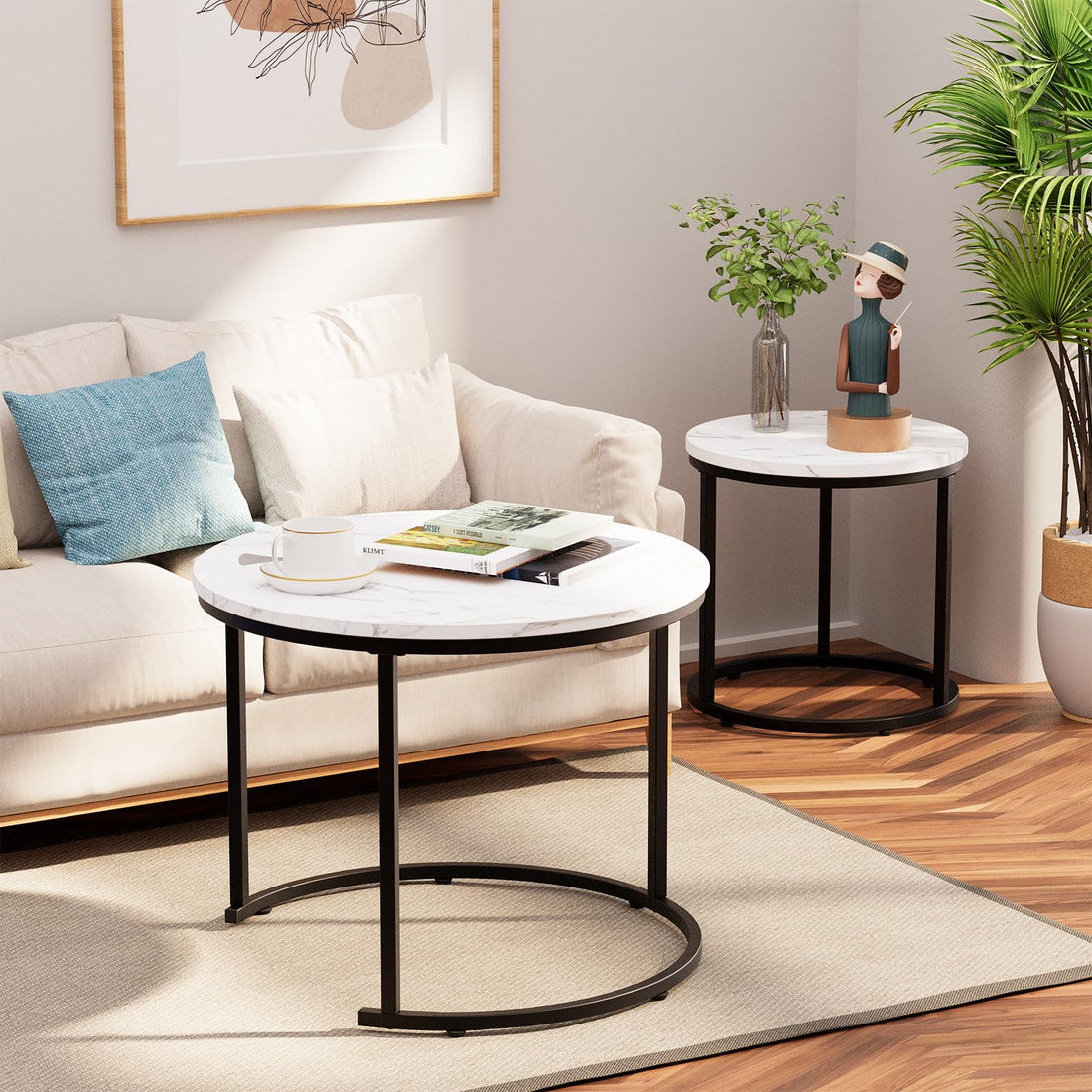 Aboxoo Nesting Tables Set