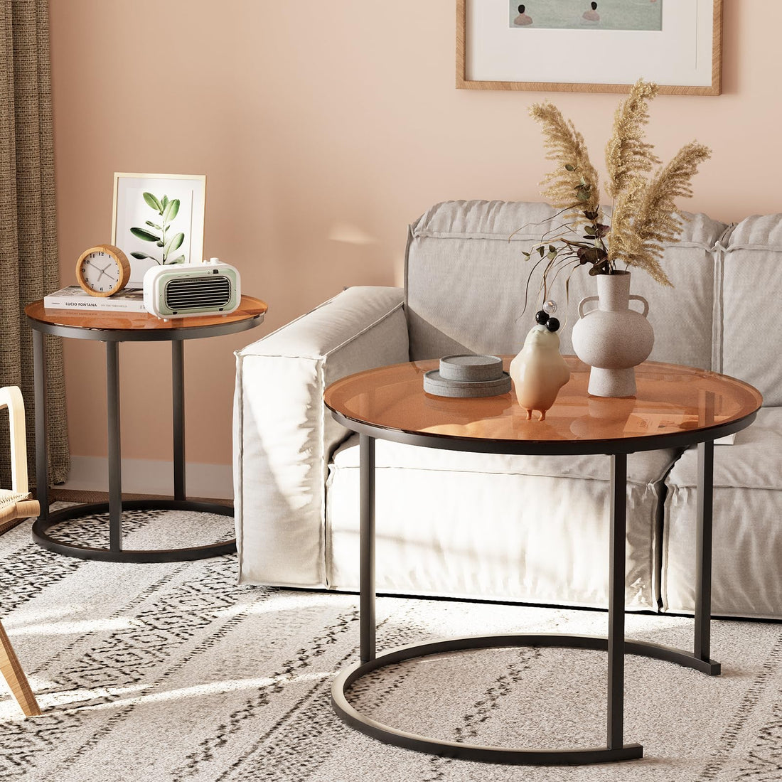 Aboxoo Nesting Tables Set