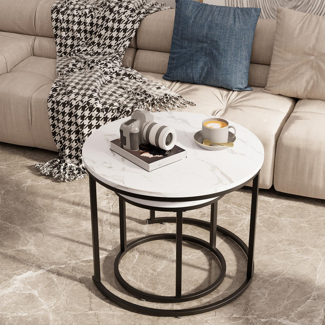 Aboxoo Nesting Tables Set