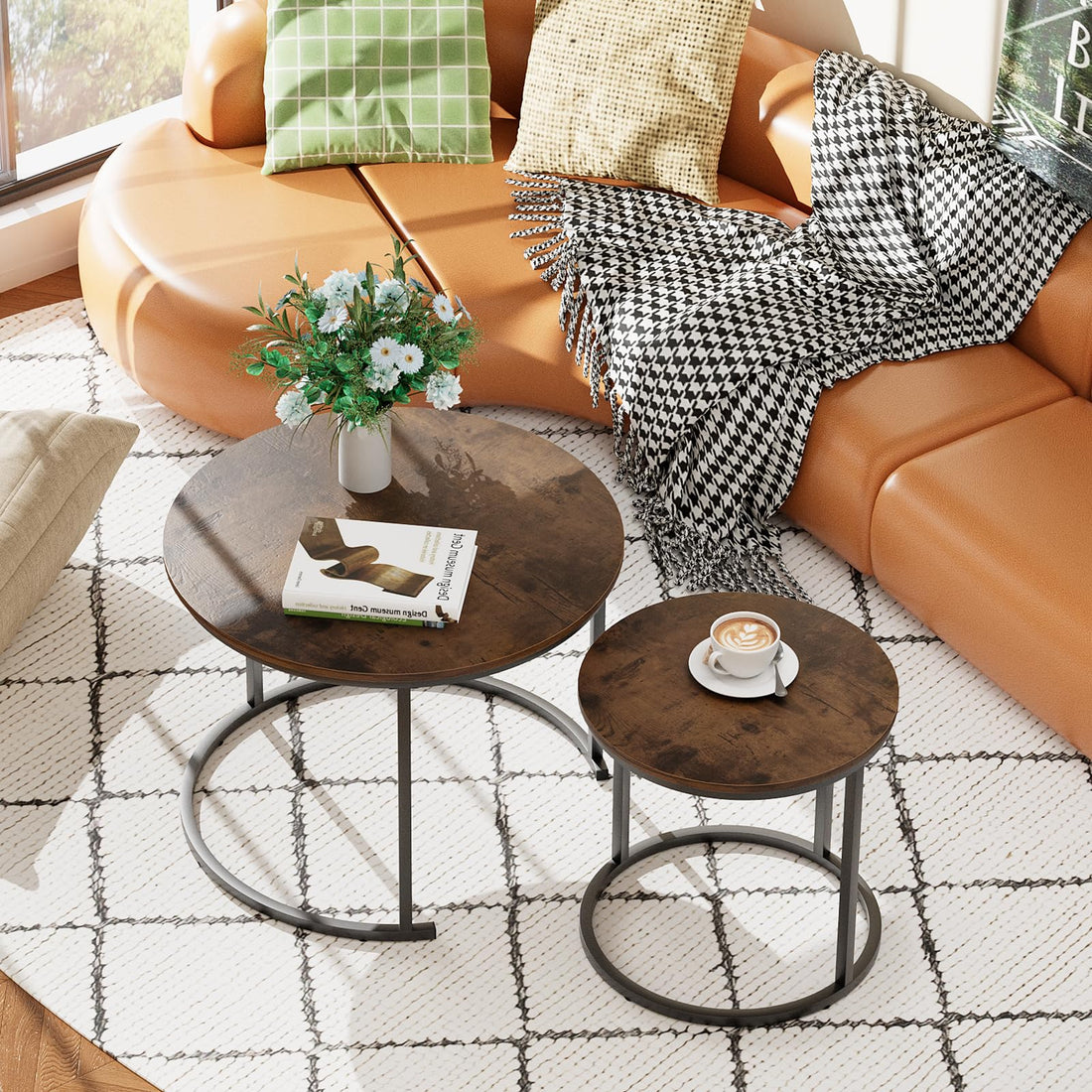 Aboxoo Nesting Tables Set