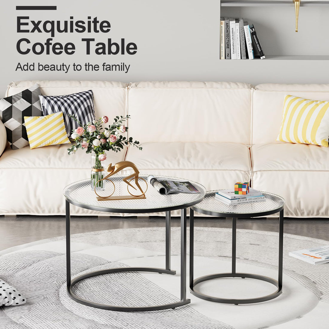 Aboxoo Nesting Tables Set