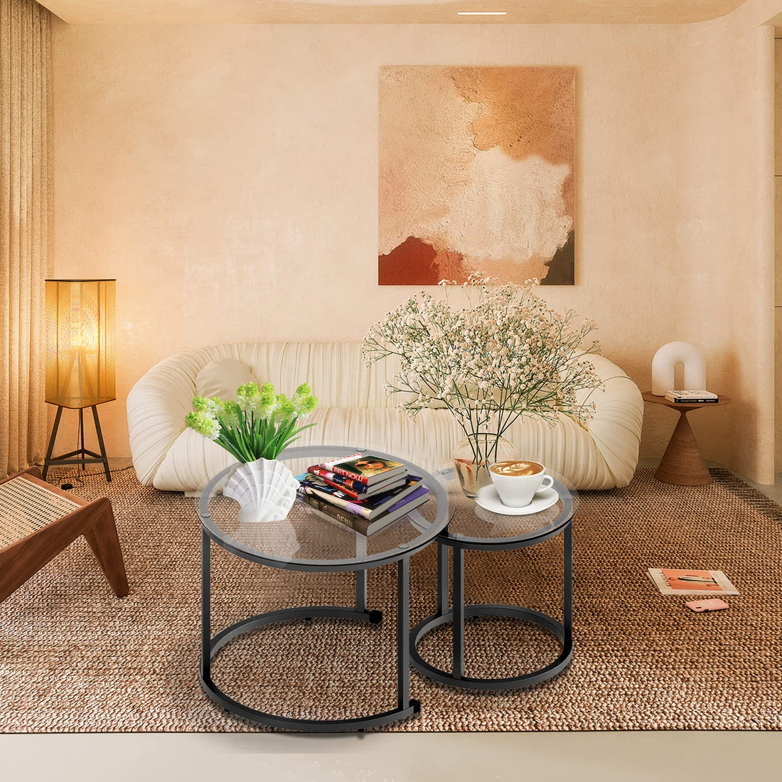 Aboxoo Nesting Tables Set