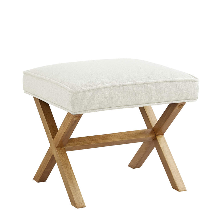 Ivory Ottoman Foot Rest
