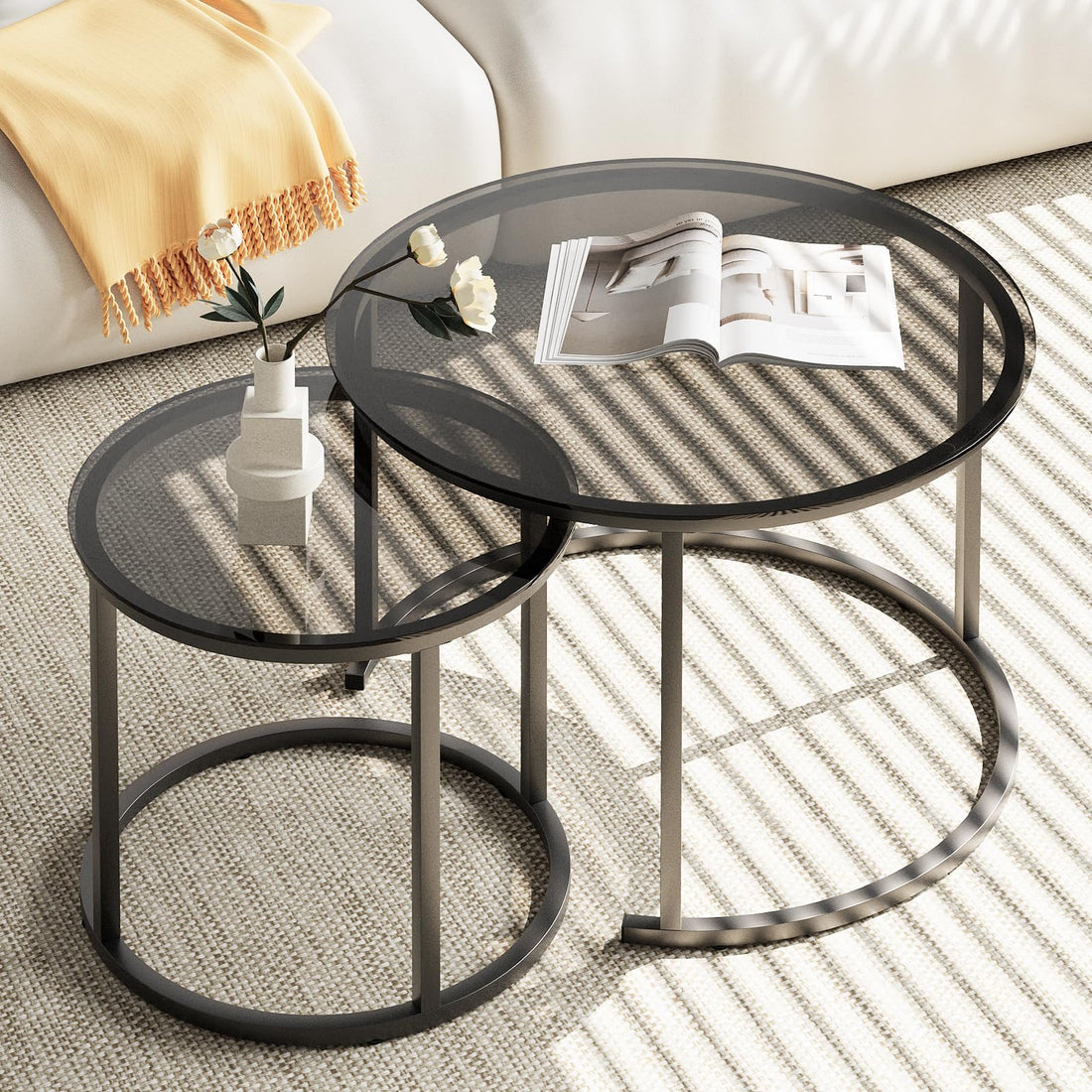 Aboxoo Nesting Tables Set