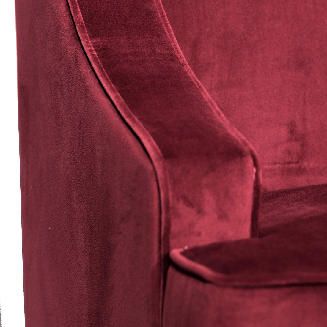 HomePop Swoop Arm Living-Room-Chairs, Velvet Teal