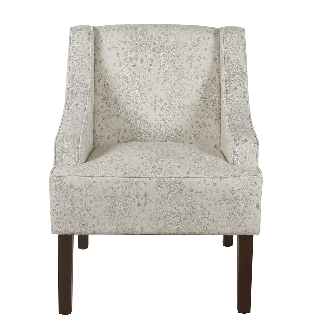 HomePop Swoop Arm Living-Room-Chairs, Velvet Teal