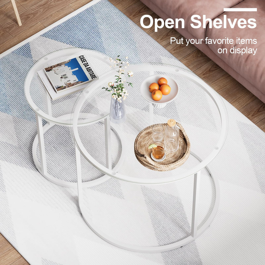 Aboxoo Nesting Tables Set