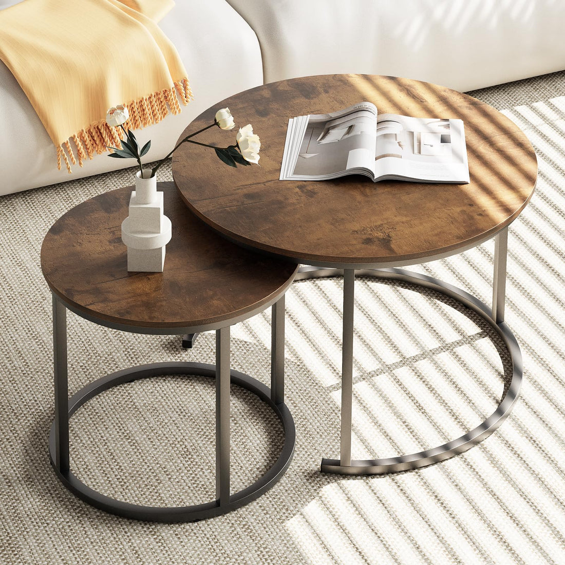 Aboxoo Nesting Tables Set