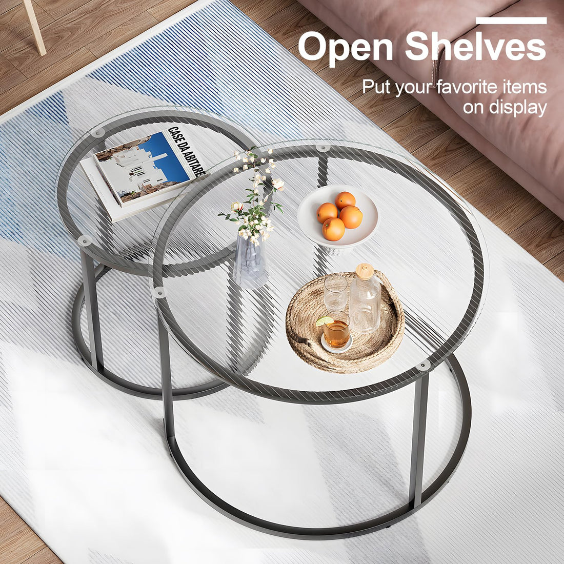 Aboxoo Nesting Tables Set