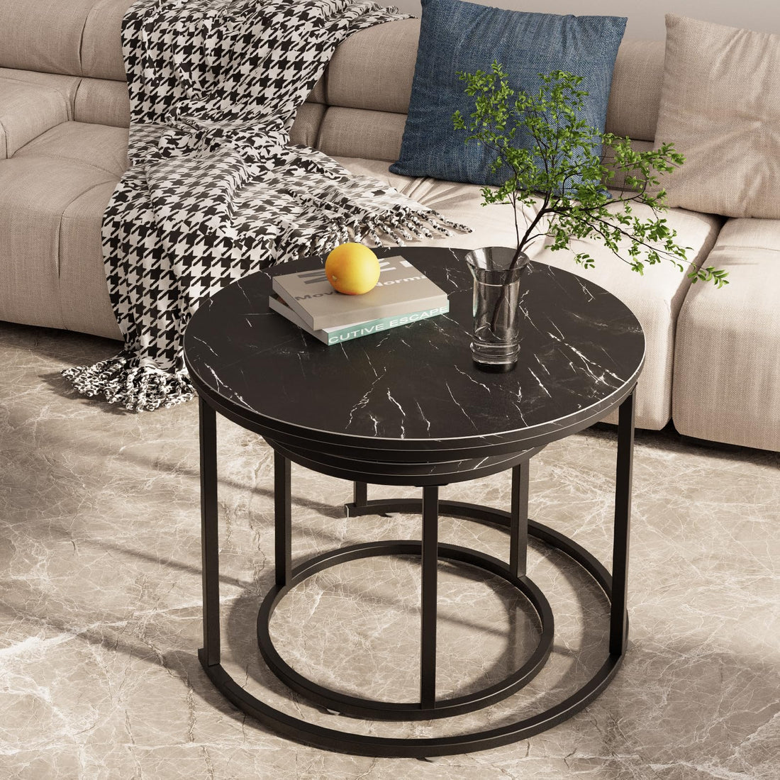 Aboxoo Nesting Tables Set