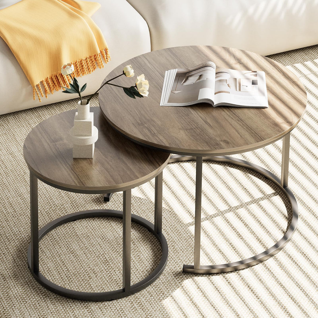 Aboxoo Nesting Tables Set