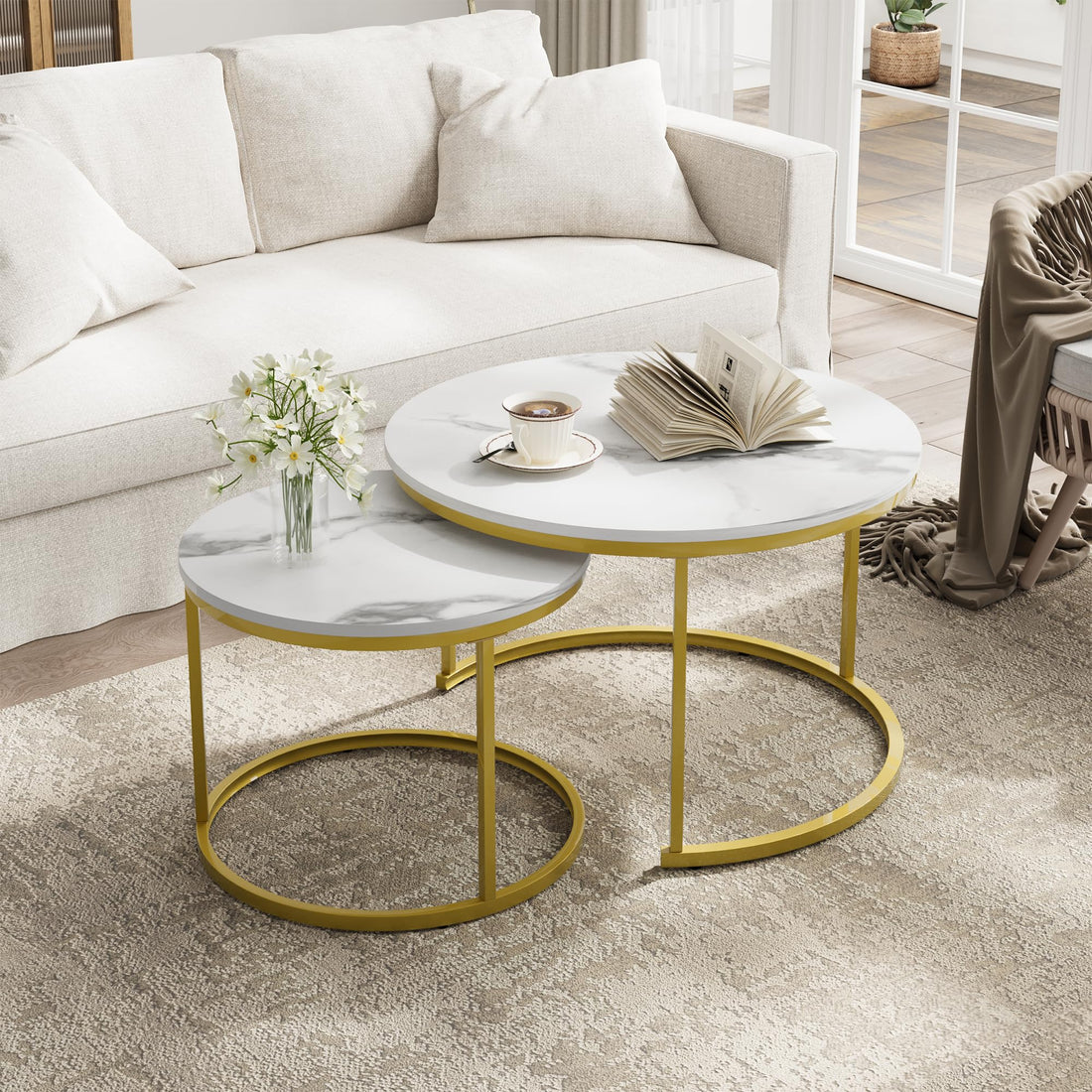 Smuxee Nesting Coffee Tables Set