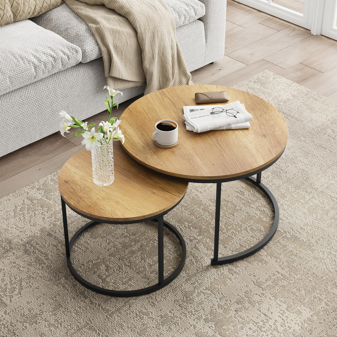 Smuxee Nesting Coffee Tables Set