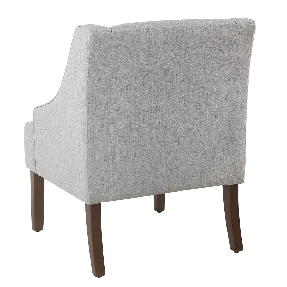 HomePop Swoop Arm Living-Room-Chairs, Velvet Teal