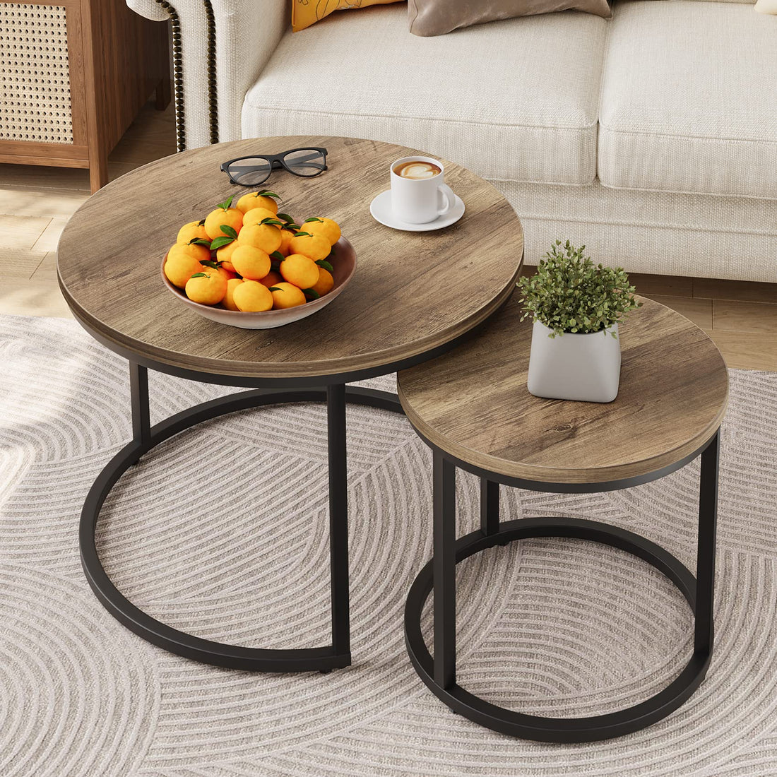 Smuxee Nesting Coffee Tables Set