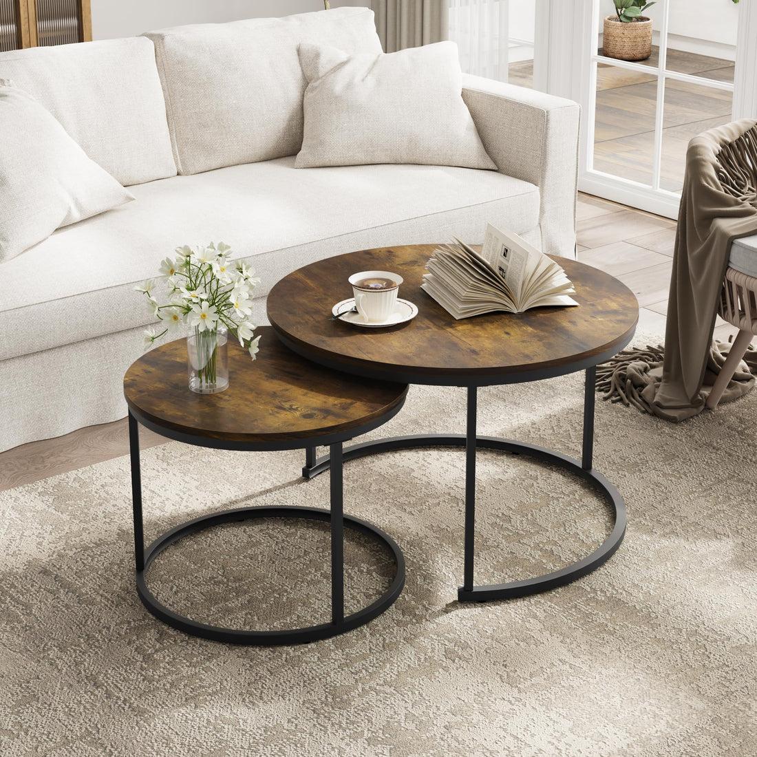 Smuxee Nesting Coffee Tables Set