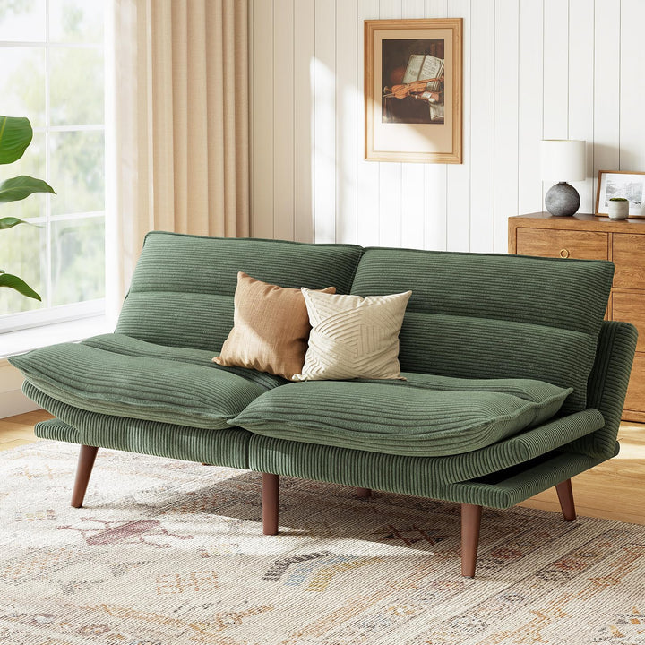 Marsail Futon Sofa Bed, Grey