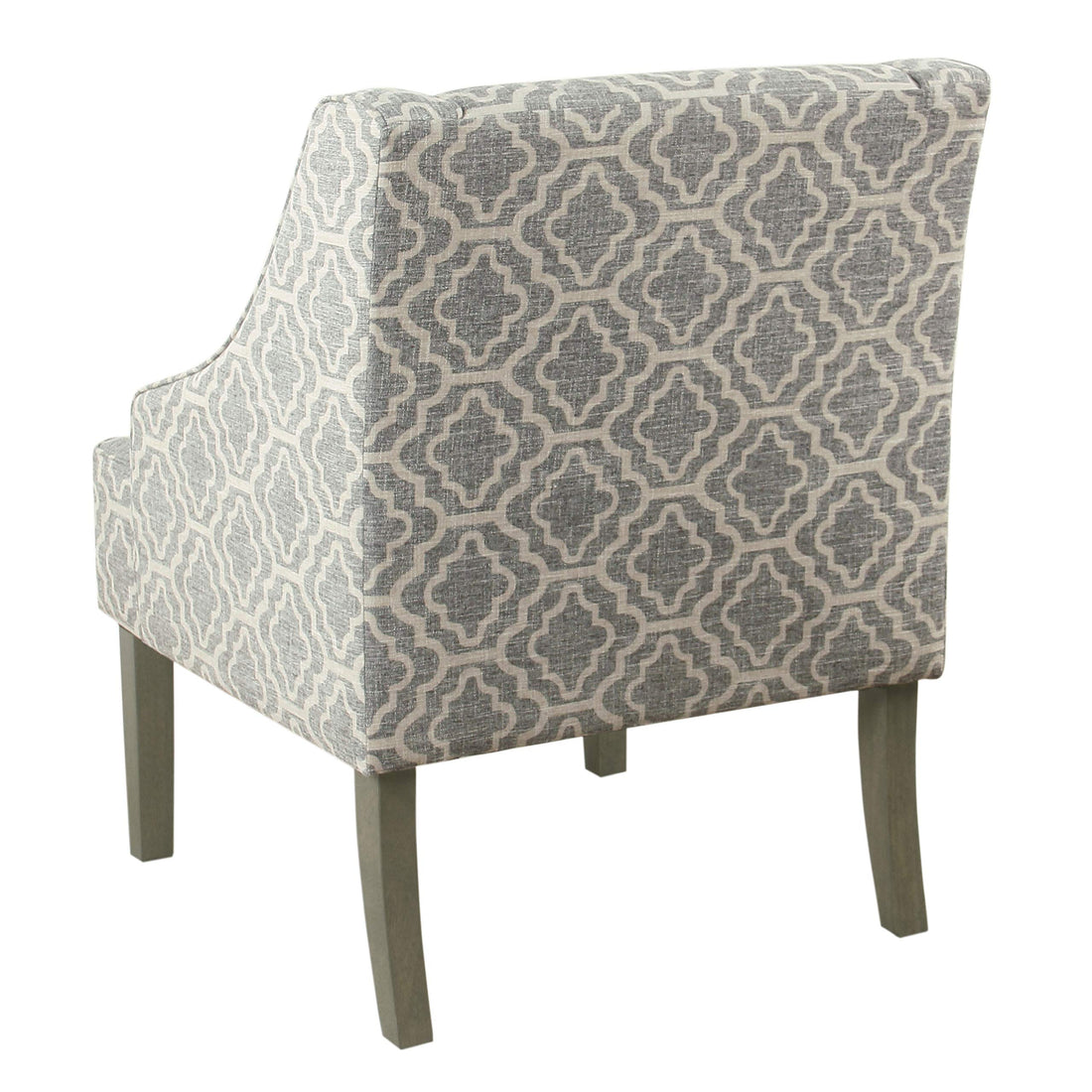 HomePop Swoop Arm Living-Room-Chairs, Velvet Teal