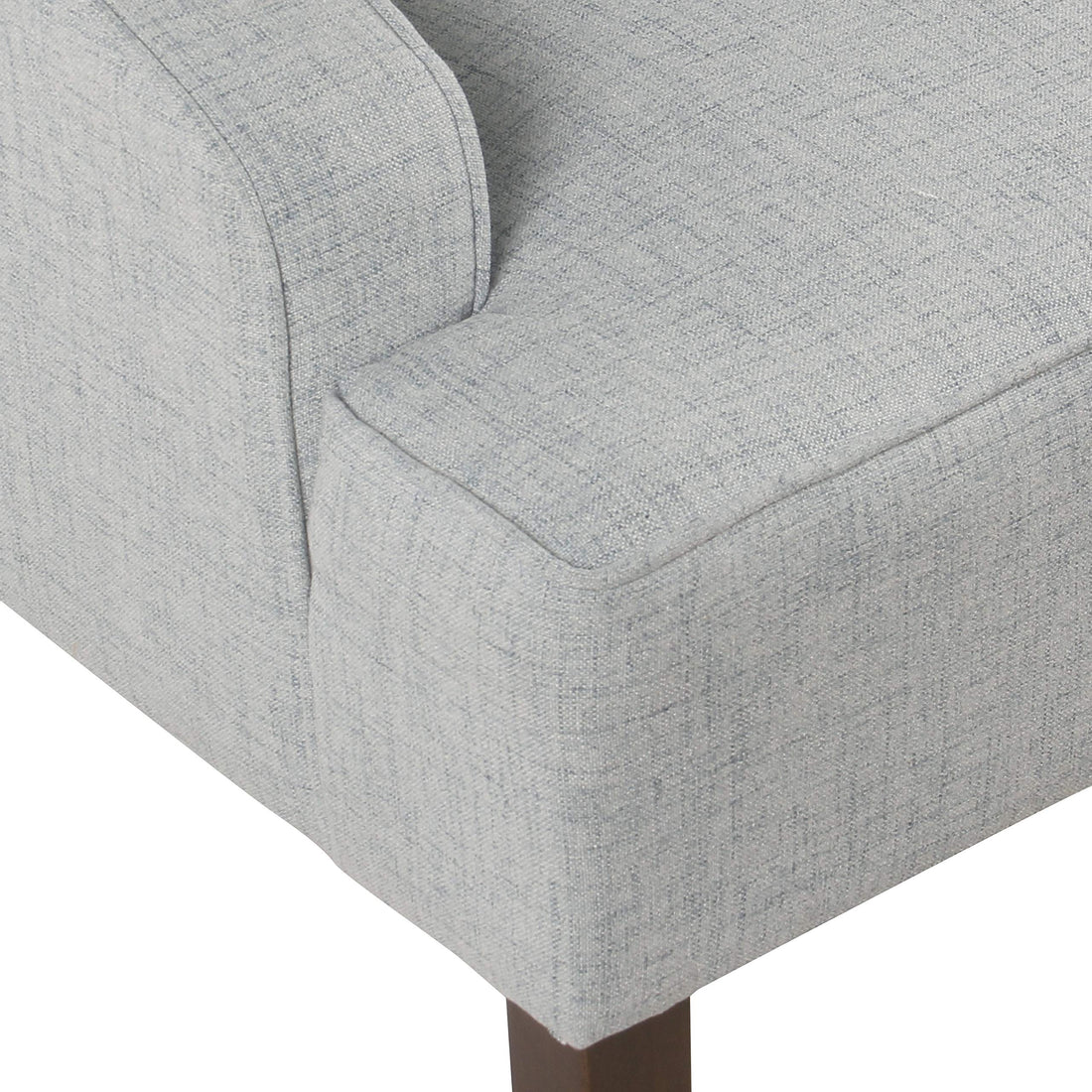 HomePop Swoop Arm Living-Room-Chairs, Velvet Teal