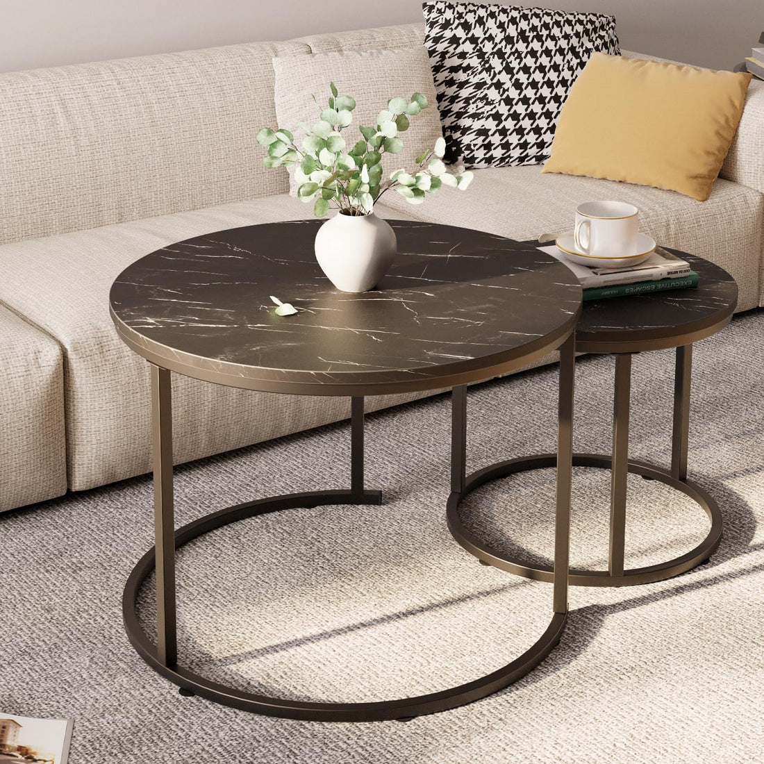Aboxoo Nesting Tables Set