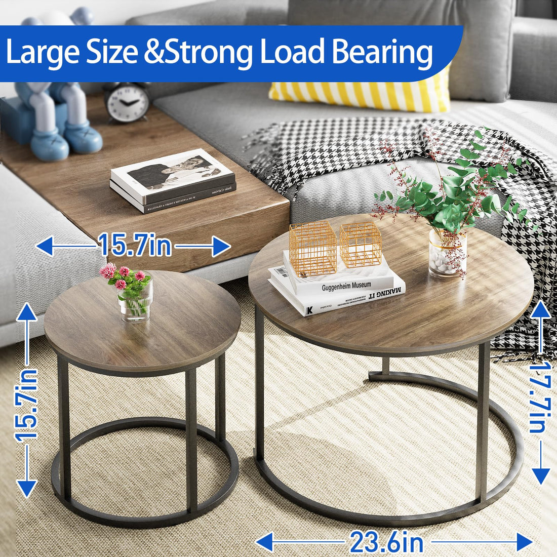 Aboxoo Nesting Tables Set
