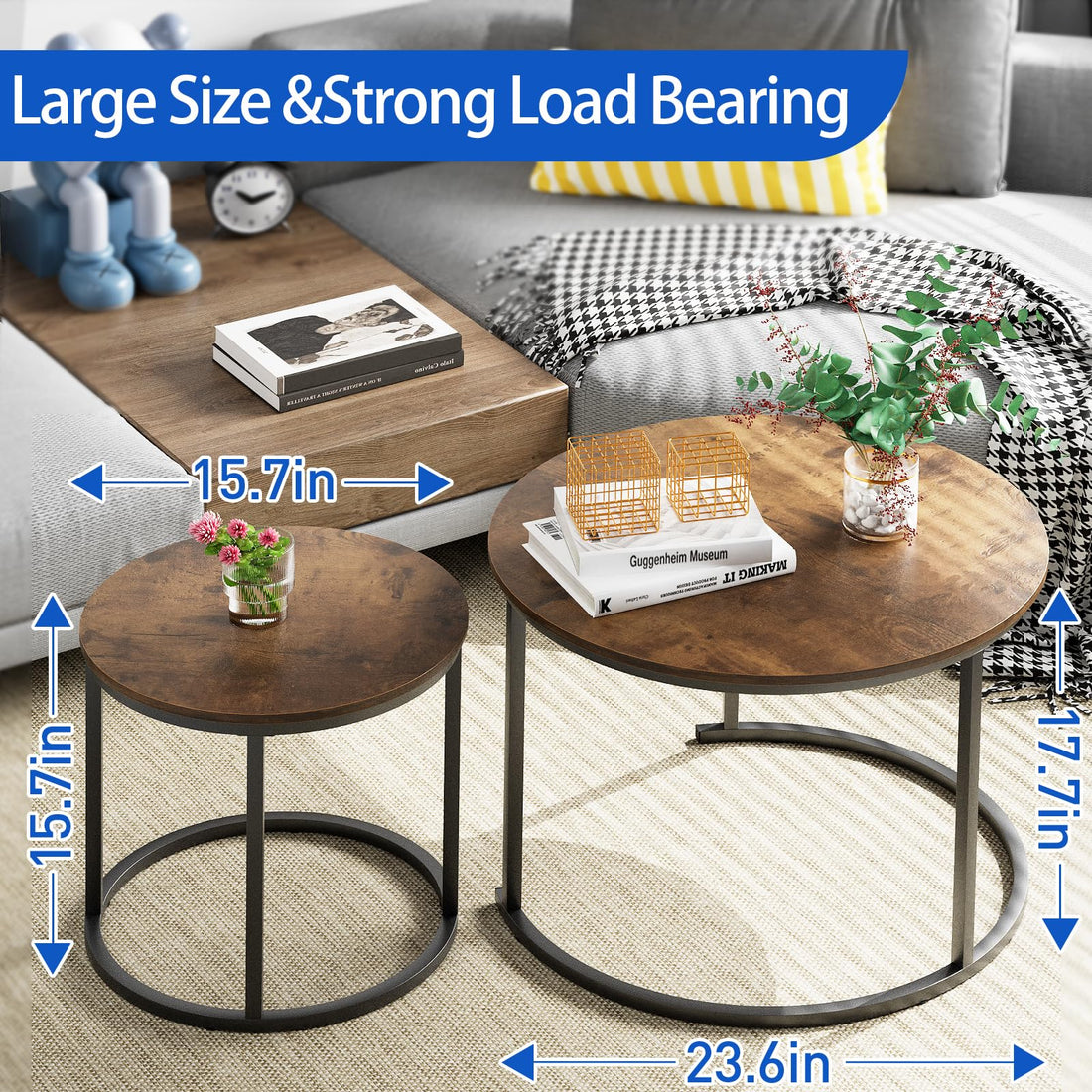 Aboxoo Nesting Tables Set